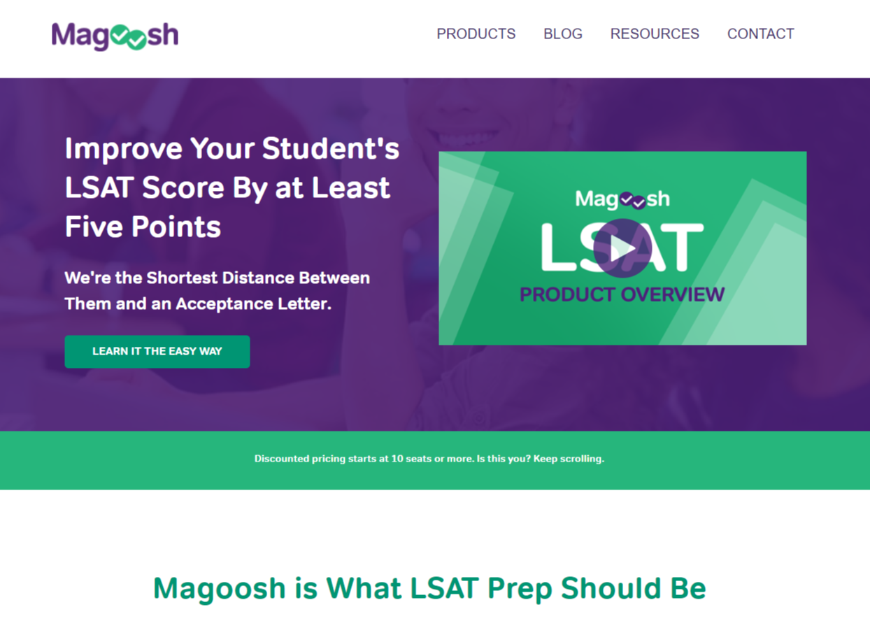 Magoosh Test Prep Products