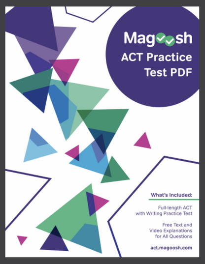 free act practice test pdf